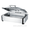 Full Size Chafing Dish Glass Window Lid